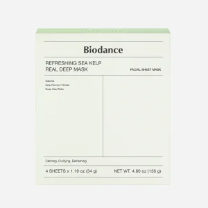 پک ۴ عددی ماسک جلبک دریایی بایودنس Biodance