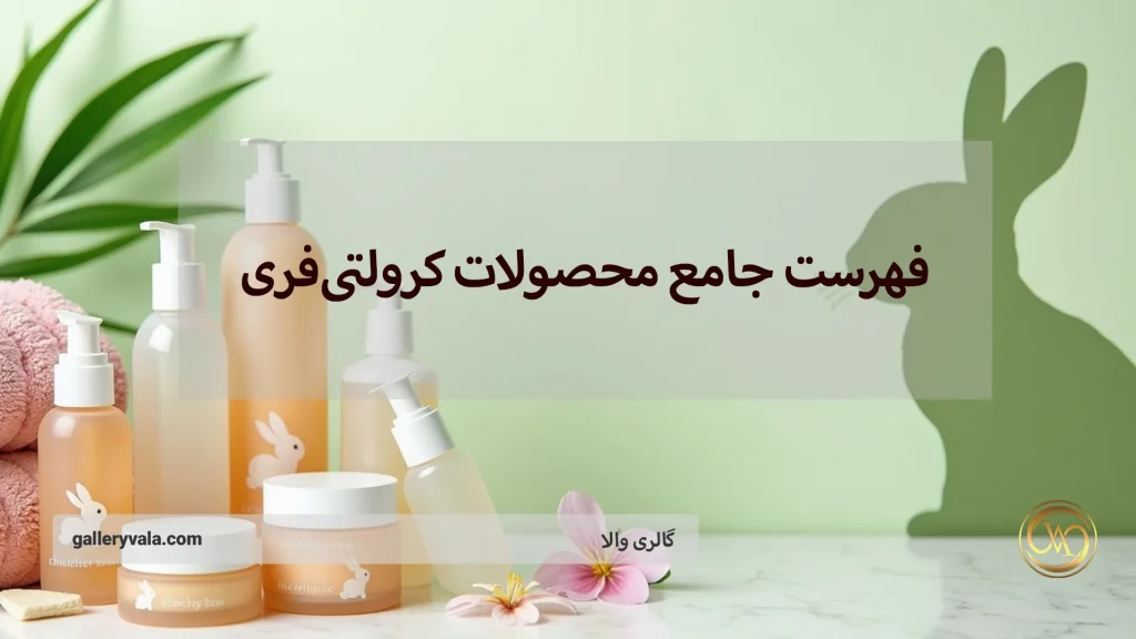 فهرست جامع محصولات کرولتی‌فری؛ مراقبت از پوست و مو با رعایت حقوق حیوانات