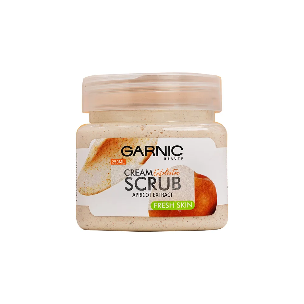 اسکراب صورت و بدن زردالو گارنیک Garnic Apricot Scrub اسکراب صورت و بدن زردالو گارنیک Garnic Apricot Scrub