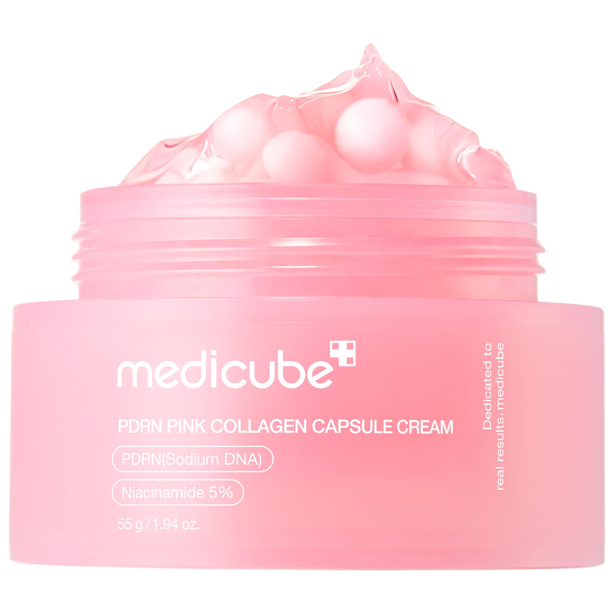 کرم کلاژن صورتی مدیکیوب Medicube PDRN Pink Cream کرم کلاژن صورتی مدیکیوب Medicube PDRN Pink Cream