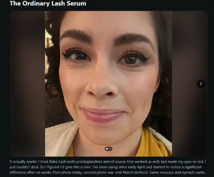 نظر کابران در مورد سرم دورچشم ضد تیرگی و پف کافئین